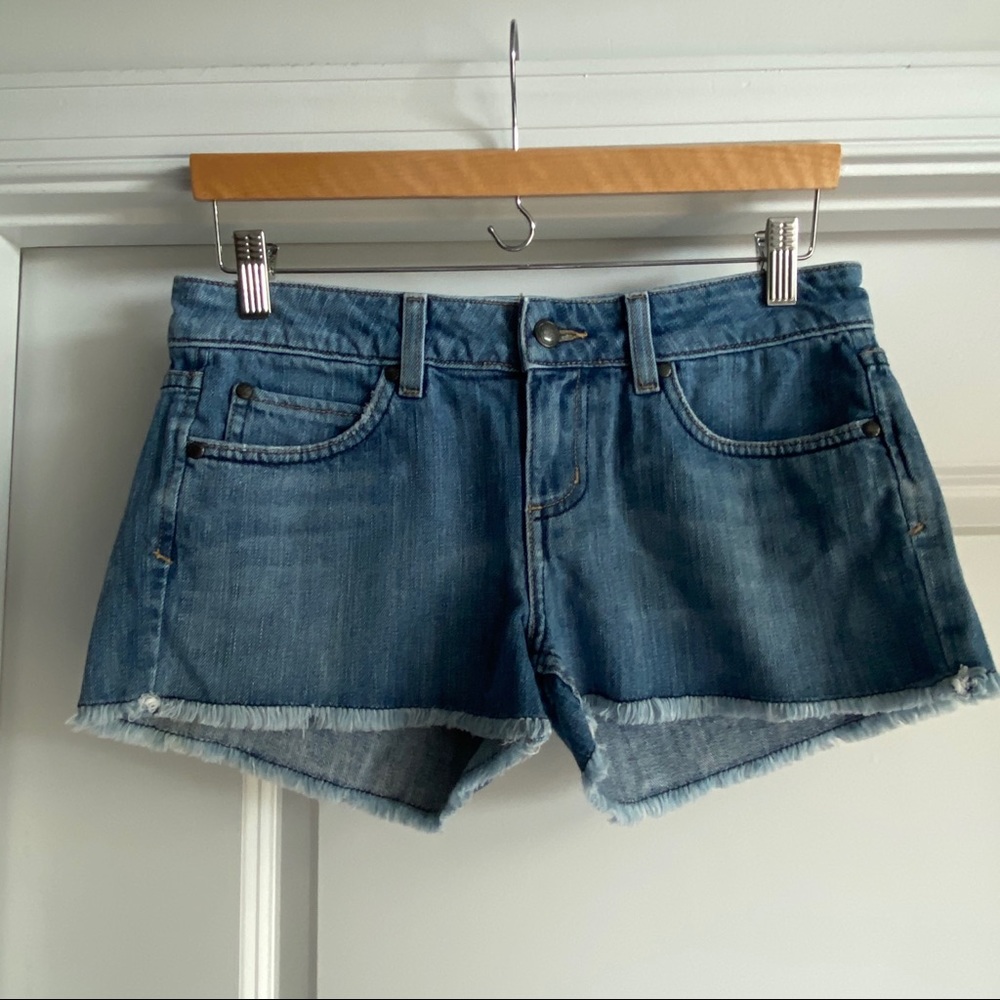 Juicy Couture Cutoff Jean Shorts